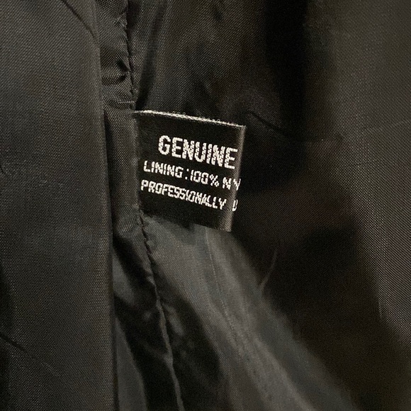 Leather Wrap Style Jacket by Body Exteriors Brand. - Picture 4 of 16